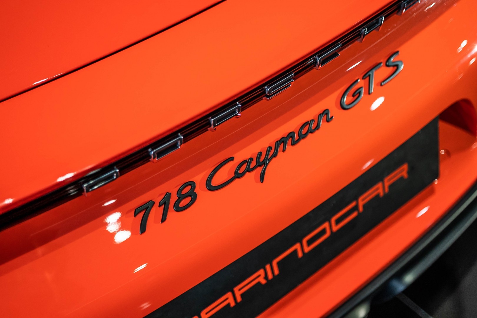 Porsche Cayman GTS 2018
